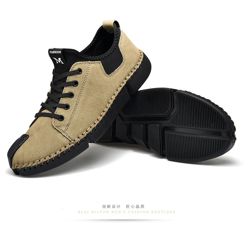 ZUNYU Для мужчин обувь Мужская обувь на плоской подошве, высокое качество кожи Повседневное Мужская обувь ручной работы, мокасины для мужчин большие размеры 38–46