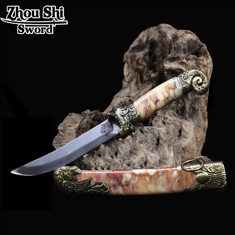 クラシックナイフ中国特性ドラゴンナイフユニークな鍔ステンレス鋼刃ホーム装飾ナイフギフト Gift Gifts Gift Knifegift Decoration Aliexpress