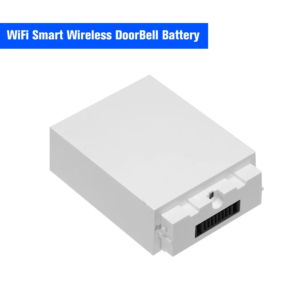 Battery Replacement for WiFi Smart Wireless DoorBell Battery and