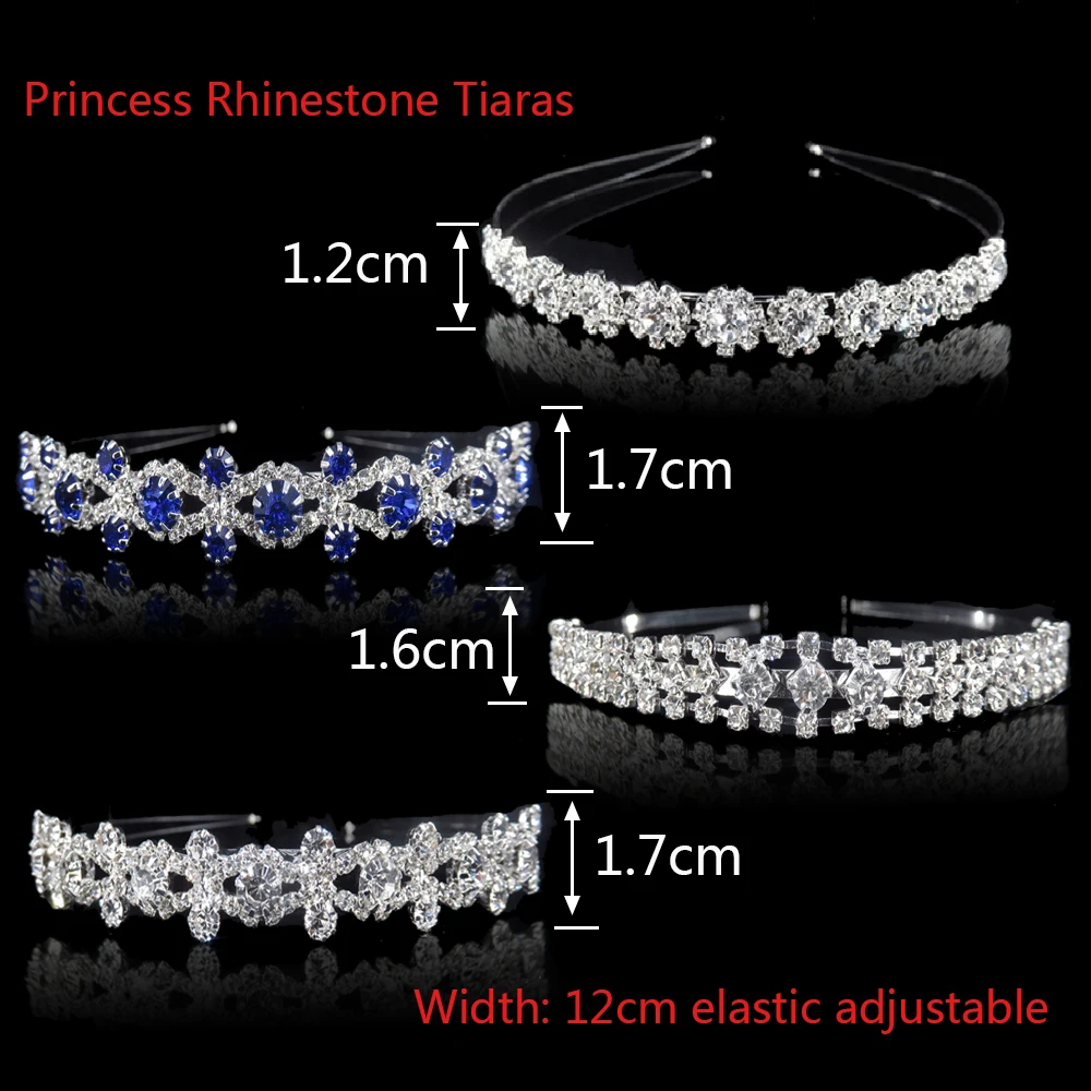 Jewelry Accessories Hair Accessory Hair Headdress Bridal Headwear Hair Band Crown Princess Tiara Bridal Prom Crown