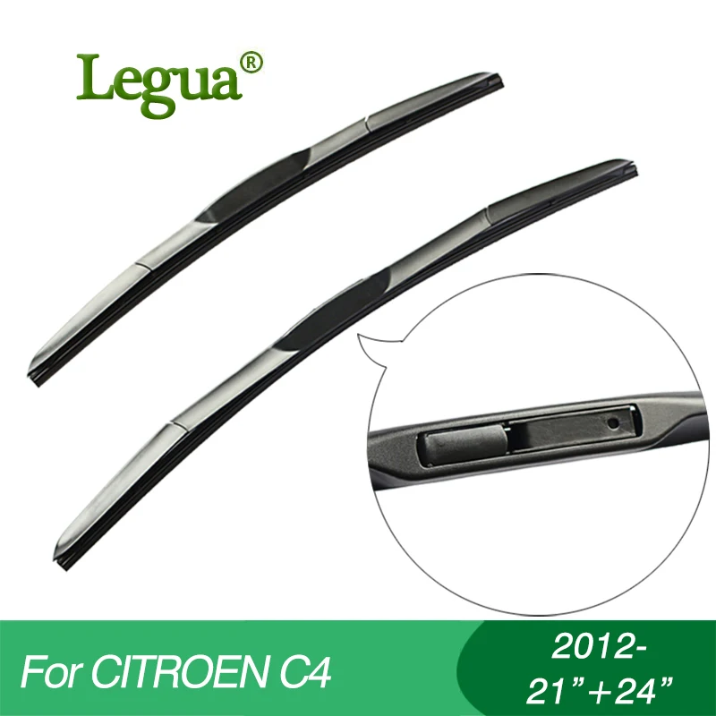 

1 set Wiper blades for Chevrolet C4(2012-),21"+24",car wiper,3 Section Rubber, windscreen, Car accessory