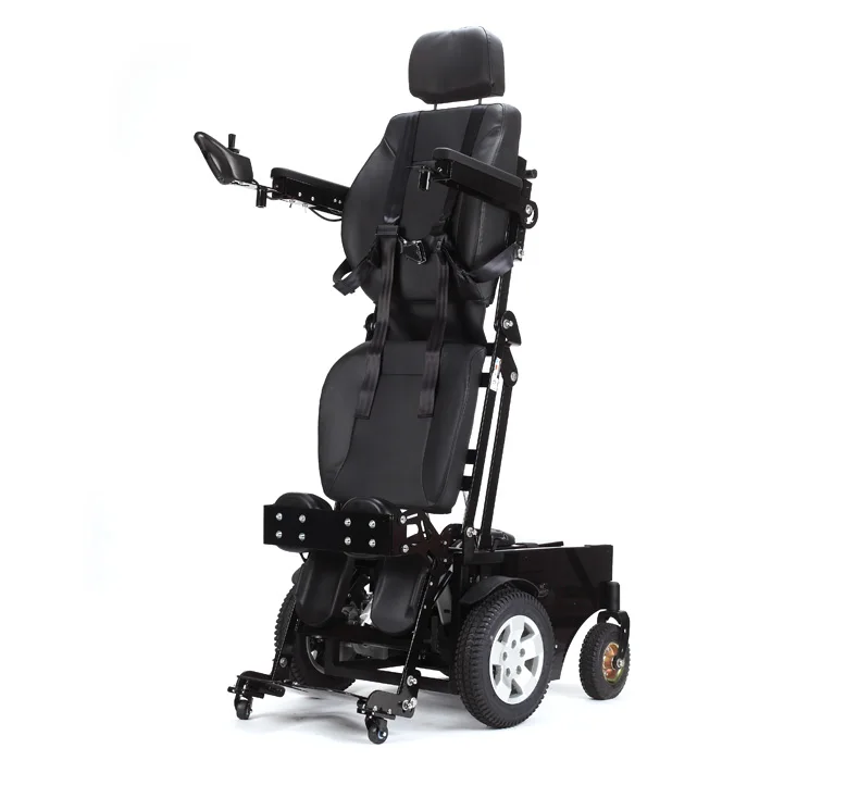 Multifunctional fashion portable standing power electric wheelchair for