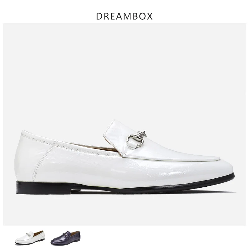 

white loafers mens dress shoes leather formal shoes men's office 2019