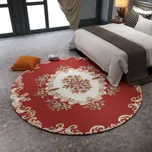 Европейский круглый коврик для кофейного столика для гостиной, спальня покрывала настенная Орхидея, компьютерное кресло, гардеробная, балкон, йога мА
