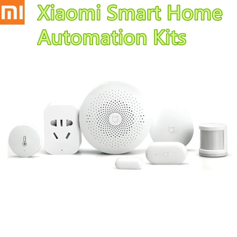 

Xiaomi Mijia Smart Home Kit Automation Gateway Motion Door Window Body Temperature Humidity Sensor Wireless Switch Socket Zigbee