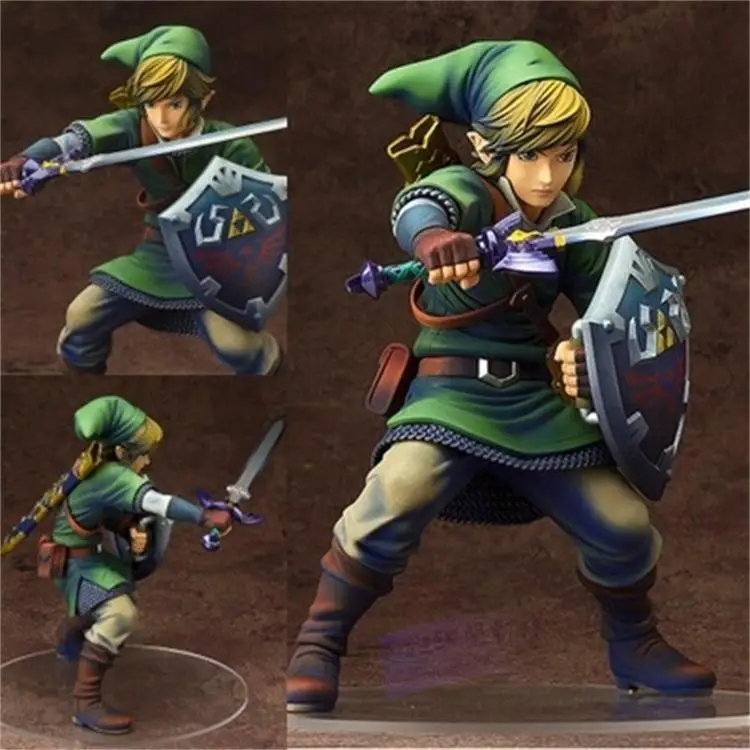 

New Link Breath of the Wild PVC Action Figures Collectible Model Toys 20cm