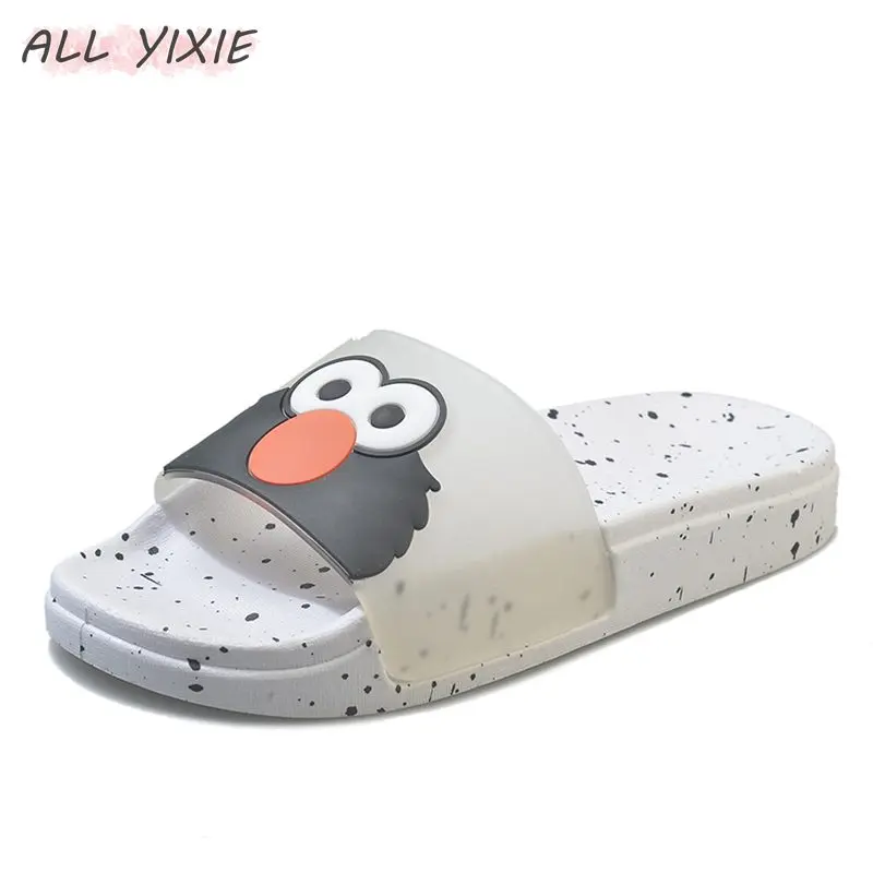 Женские пляжные шлепанцы с героями мультфильмов ALL YIXIE повседневные на лето