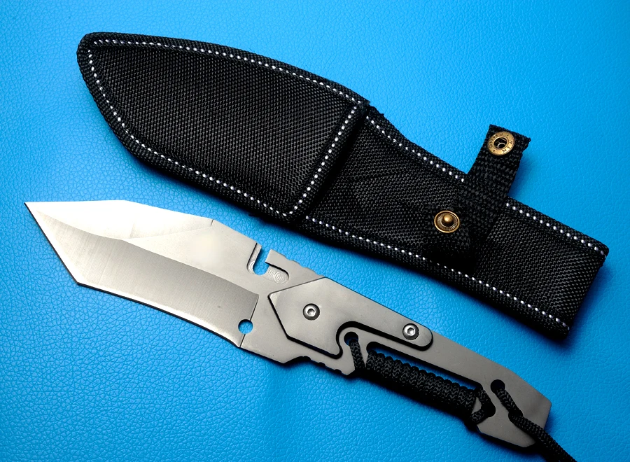 100 5RC113 Short Fixed Blade Tactical Knife Outdoor Camping Straight