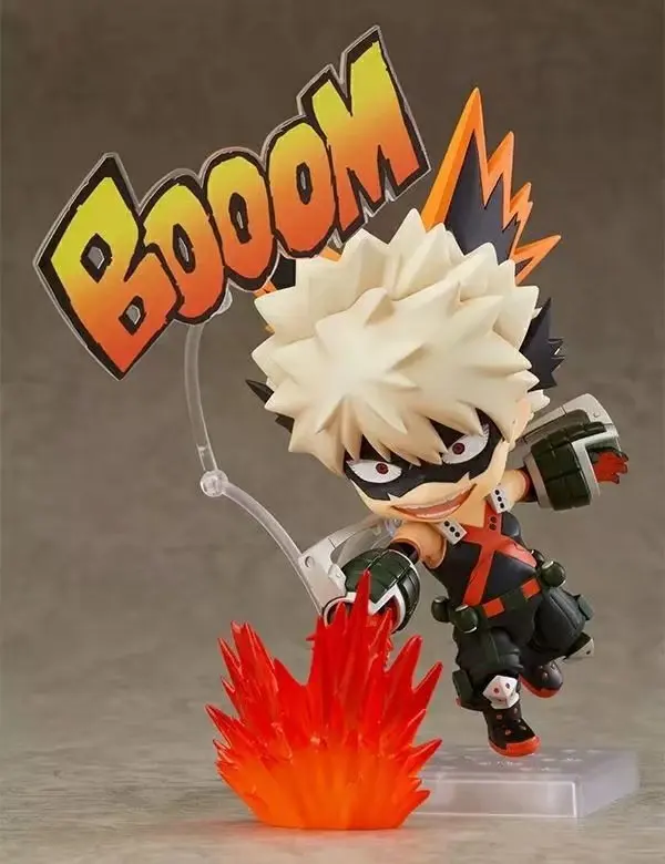 Новинка, Лидер продаж, 10 см, My Hero Academy bakugou, кацуки, фигурки, игрушки, кукла, коллекция, Рождественский подарок с коробкой