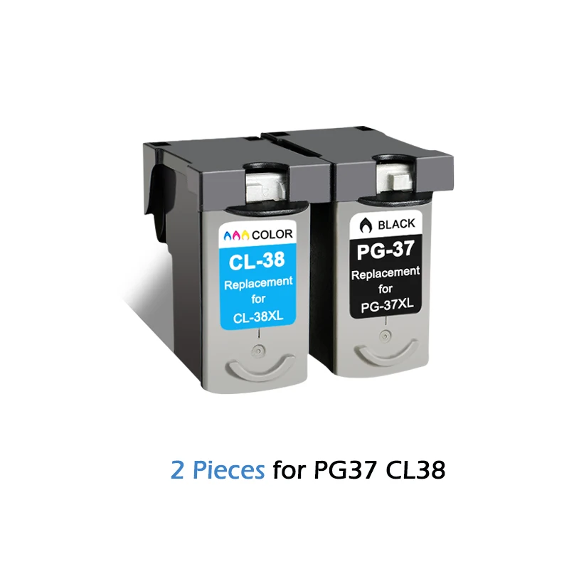 Cartuchos de tinta PG 37 para impresora Canon PG 37 CL 38 PG37 CL38 PIXMA  MP140 MP190 MP210 MP220 MP420 IP1800 IP2600 MX300 MX310, CL 38|ink  cartridge|ink cartridge for canoncartridge for canon - AliExpress