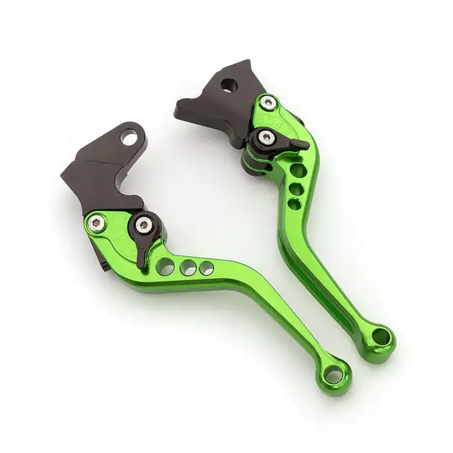 FXCNC Racing CNC Aluminum Short Adjustable Brake Clutch Levers for Kawasaki Z250SL 16-17,NINJA 300R//Z300 13-17,NINJA 250R 08-12,VERSYS 300X 17-18,Ninja 400 2018