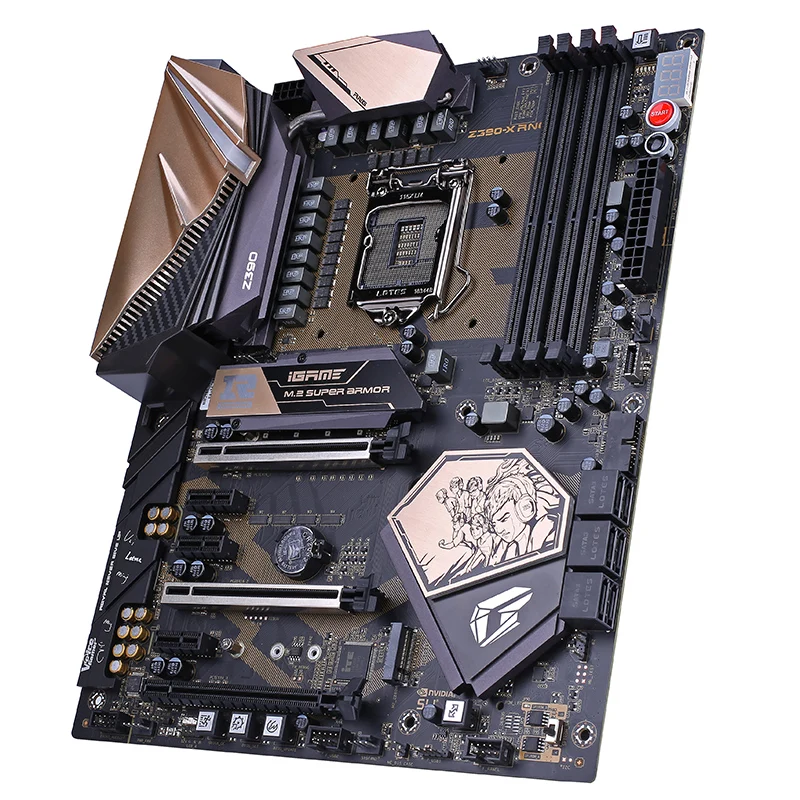 Clorful игровая Socket1151 Wi Fi HDMI DDR4 материнская плата Z390|Материнские платы| |