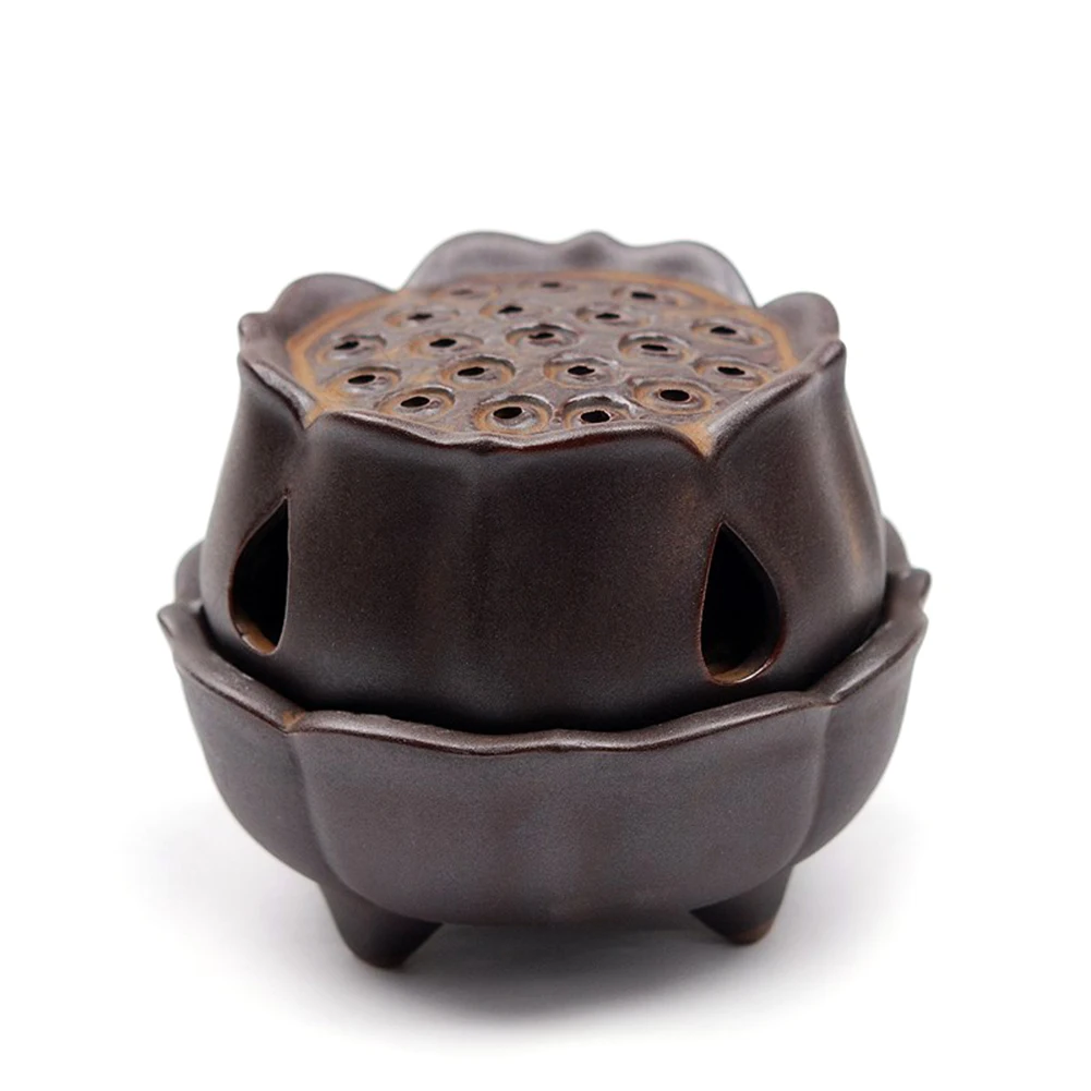 Buy Exquisite Ceramic Lotus Incense Burner Buddhism