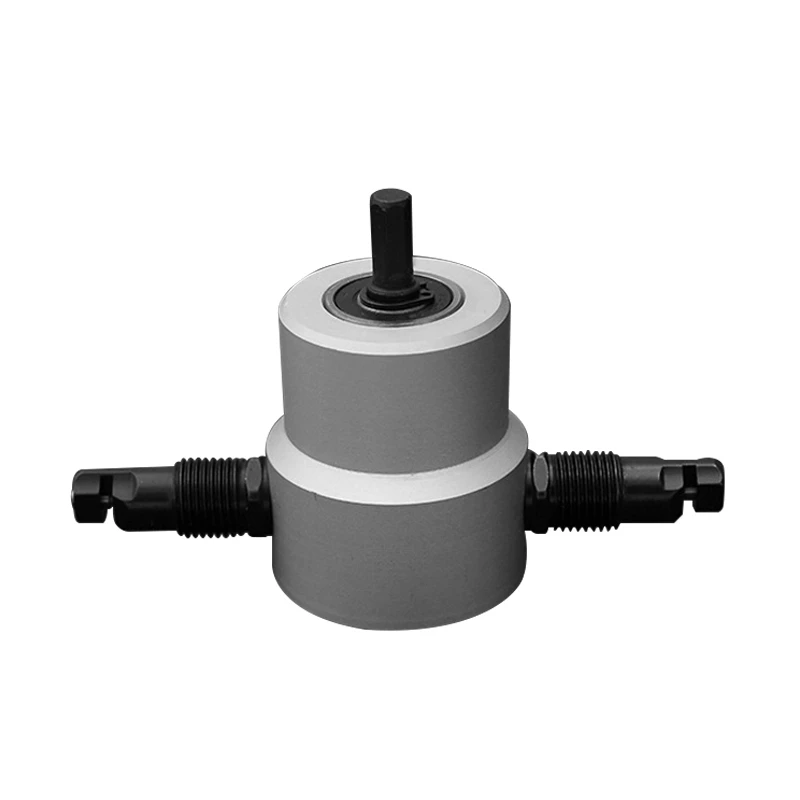 

New Style Double Head Sheet Cutting Hine / Bit Attachment Metal Plate Cutter Sheet Cutting Machine