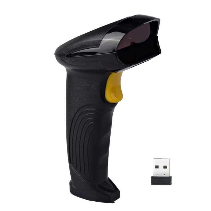 Портативный 1D сканер штрих кодов лазерный CCD USB проводной и 2 4G беспроводной