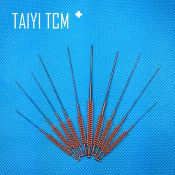 

free shipping 10 pcs set fire needle tungsten steel acupuncture needle
