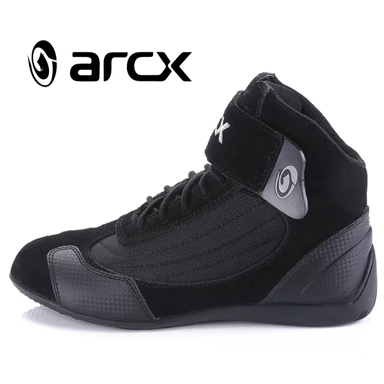 ARCX/мотоботы; мотоциклетные ботинки; ботинки для верховой езды из натуральной коровьей кожи; мотоциклетные байкерские ботинки; прогулочные ботильоны для верховой езды; обувь в байкерском стиле