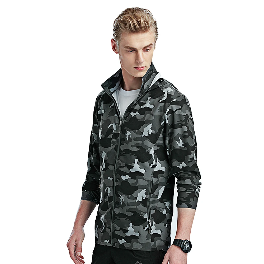 Mens Rain Coat Thin Jacket Men Summer Outdoor Quick Dry Sun