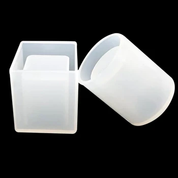 

Silicone Mold Dried Flower Resin Decorative Craft Designer DIY Storage Pen Holder Mould Epoxy Resin concrete Molds Candle mold