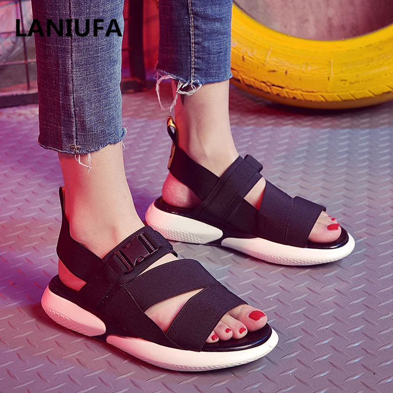 

new Summer Casual Sandals Women flats shoes Casual Gladiator Rome Open Toe women Sandals Female walking shoes mujer zapatos #907