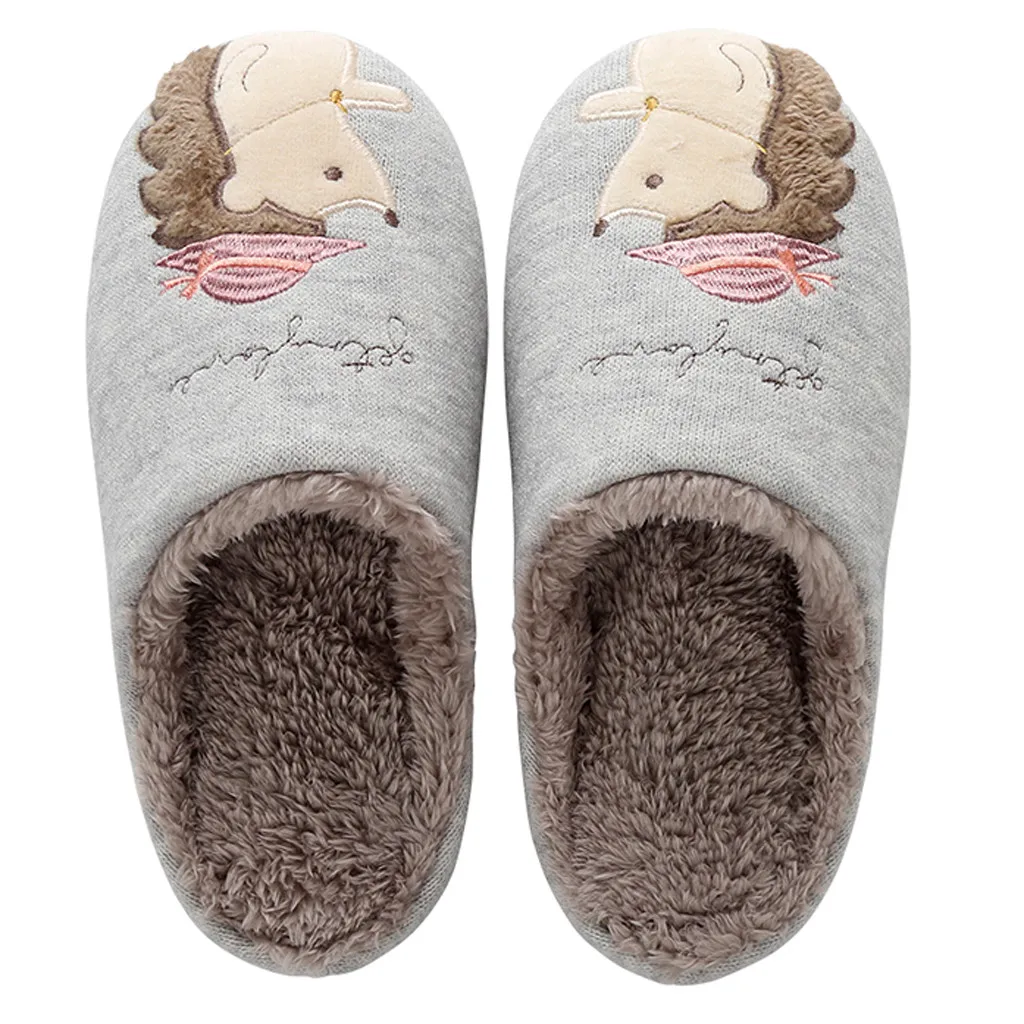 

Mens Winter Women's shoes slippers women Cute Animal Foam Cotton Soft Plush Home women fur slides Indoor Outdoor House Shoes