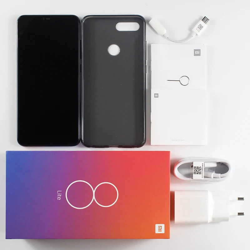 Глобальная версия Xiaomi Mi 8 Lite 4 Гб 64 смартфон 6 26 &quotполный экран 19:9 Snapdragon 1080 AIE Octa Core