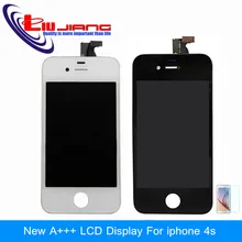 Original quality LCD Display Touch Screen Digitizer Frame Assembly For iphone 4s 4 4g Replacement Free Shipping