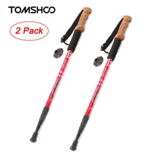 2 упаковки наружные регулируемые трости складные, для горного туризма полюсы прогулочные, скальные палки для пешего туризма противоскользящие туристические аксессуары