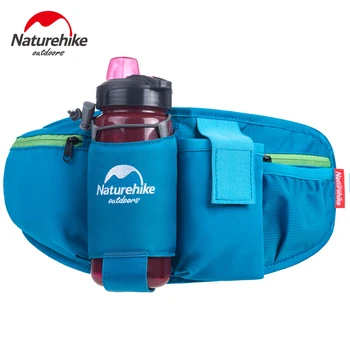 Naturehike Running Sports Bag Outdoor Travel Waist Belt Bag Portable Riding Bike Cycling Bicycling Walking Waist Pack NH15E001-B naturehike yb02 multifunctional outdoor nylon waist bag blue gray 3l