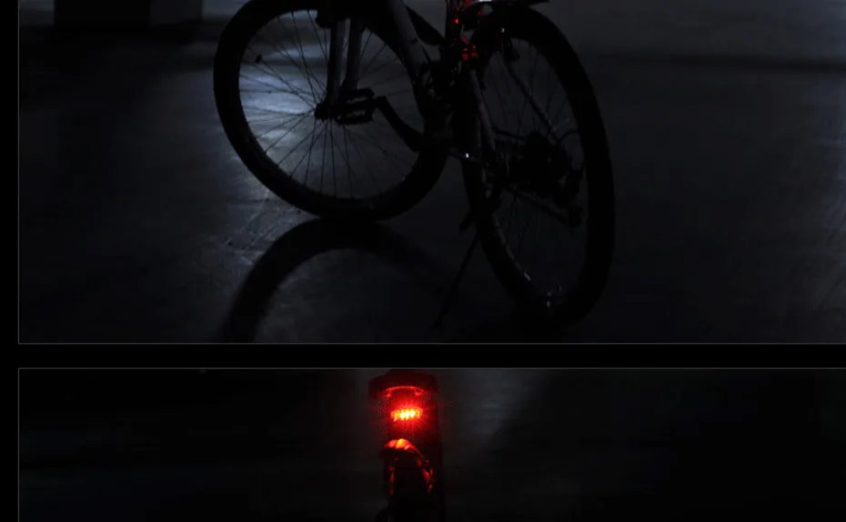 Cheap VICTGOAL LEB Bike Light LED Backlight Seatpost MTB Taillight 2 Laser Cycling Rear Lights Night Safety Warning Lamp Bicycle Light 27