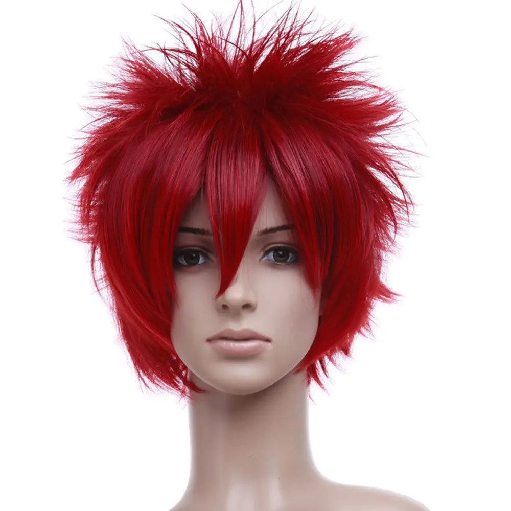 Peruca Pelo Reina Cosplay 13 78 Hombres De Las Mujeres De Pelo Corto Peluca Del Anime De Cosplay Del Partido Del Traje Rojo Recta Anime Cosplay Wig Animefull Wig Aliexpress