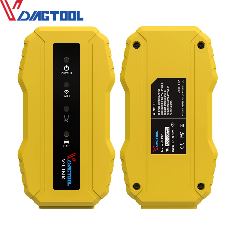 VDIAGTOOL V LINK грузовик Daignsotic инструменты с поддержкой Wi Fi сканер Heavy Duty для Камминс