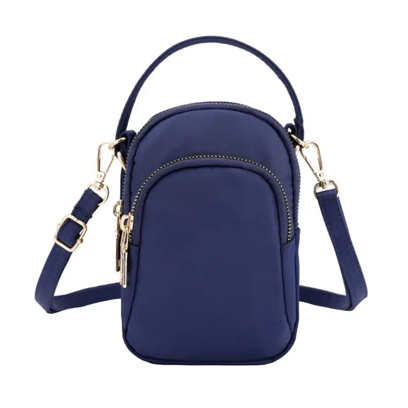 

2019 New Women Handbag Phone Small Nylon Pouch Casual Case Belt Wallet Crossbody Shoulder Bag