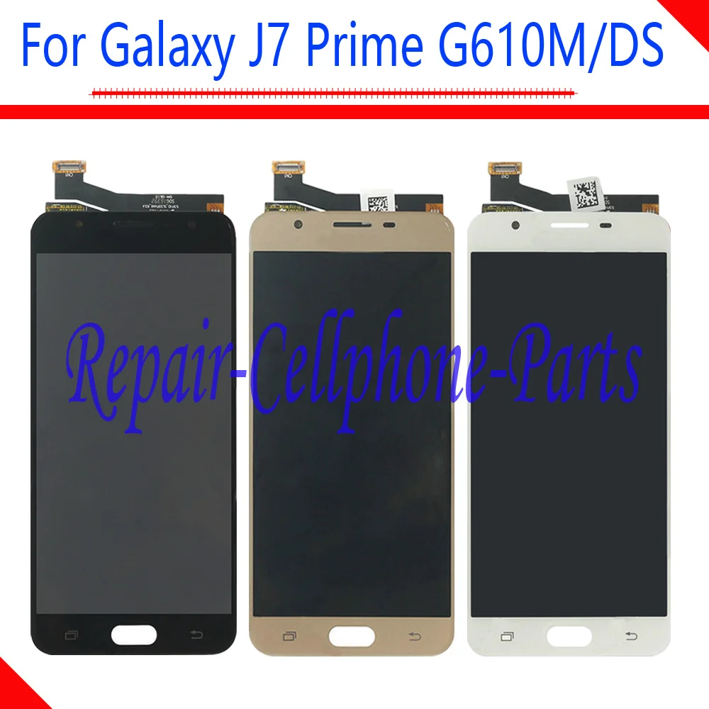 

New 5.5 inch Full LCD display + Touch Screen Digitizer Assembly For Samsung Galaxy J7 Prime G610M/DS G610F/DS G610S G610F G610