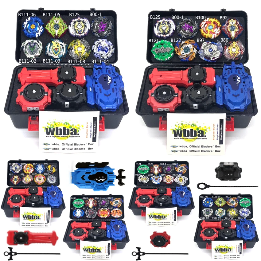 

Tops Beyblades Burst Set Toys Beyblades box Bay blades Metal Fusion Fighting Gyro With Launcher Spinning Top BeyBlades Toys