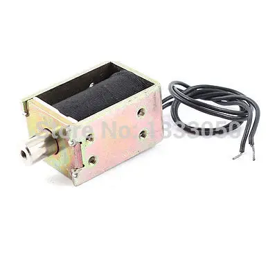 

6V 0.9W 2mm/830g 5mm/580g Pull Type Open Frame DC Solenoid Electromagnet