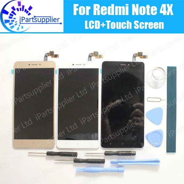 Для Xiaomi Redmi Note 4X ЖК дисплей + сенсорный экран 100% протестированный дигитайзер