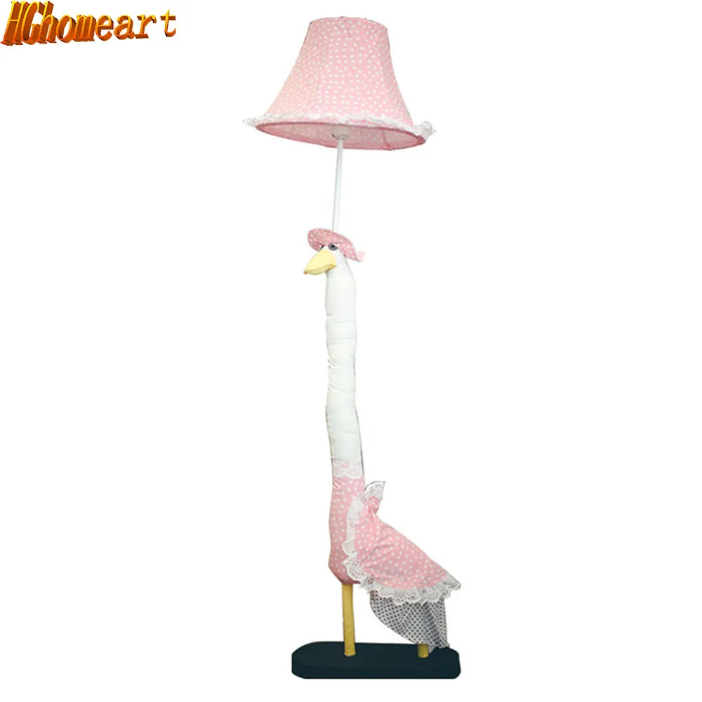 

Cute Bedroom Bedside Lamp Cartoon Children's Room Floor Lamp Creative Pastoral Lamp Personalized Modern Floor Lamp