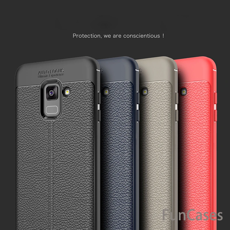 

For Samsung Galaxy A8 2018 A530F Case Luxury Ultra-Thin Soft TPU Leather Cases For Samsung Galaxy A8 Plus 2018 A730F Cover