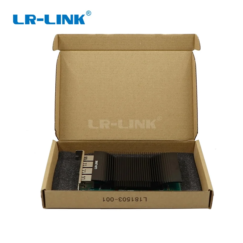 LR LINK 2005PT гигабитный Ethernet четырехпортовый промышленный адаптер PCI E сетевой Intel I350