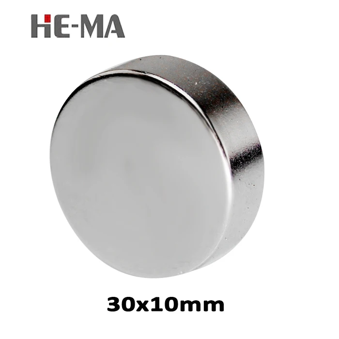 

5pcs 30x10mm Disc 30mmx10mm Neodymium Magnets N35 Super Strong Rare Earth Fridge Permanet Magnet Small Round Search Magnet