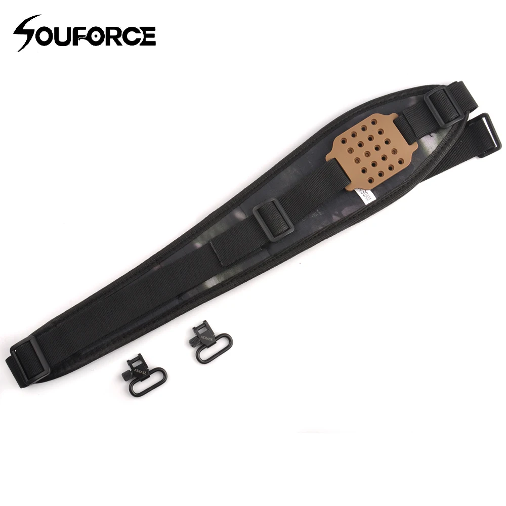 

Hunting Gun Sling with Quick Detach Swivels Shotgun Sling Gun Shoulder Strap with Adjustable Buckle Camo for Shooting