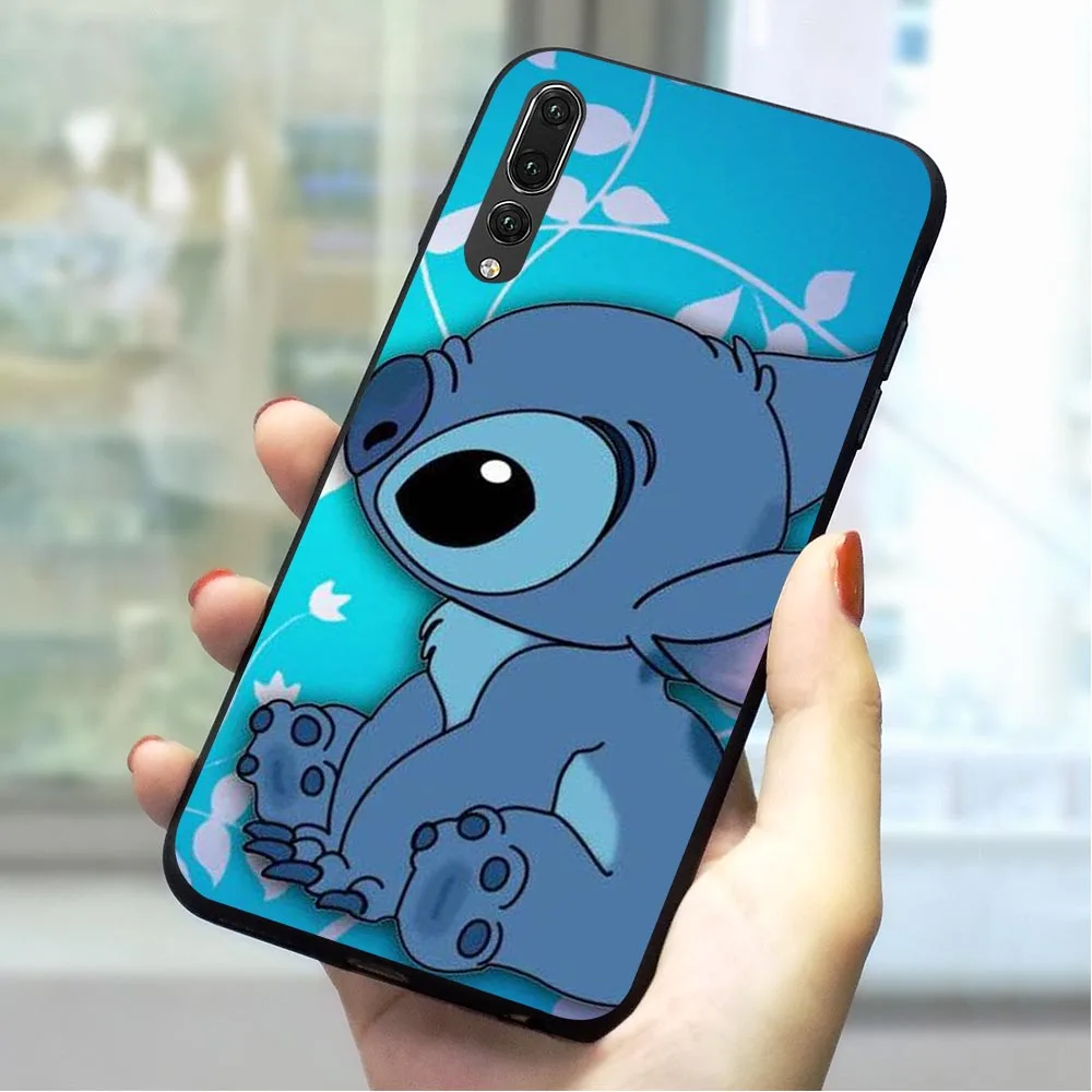 

Lilo & Stitch Soft TPU Case for Huawei P20 Lite Phone Cover for P30 Pro Mate 10 20 P Smart 2019 P8 2017 P9 Mini P10 2018