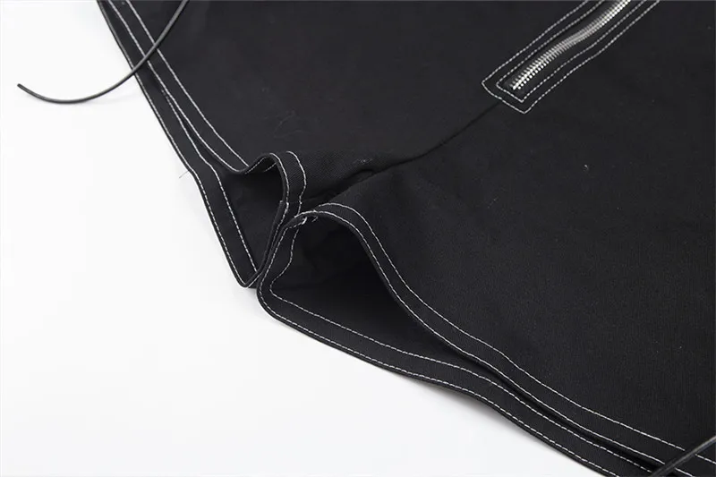 Сексуальные женские шорты с высокой талией, летние, на молнии, со ...