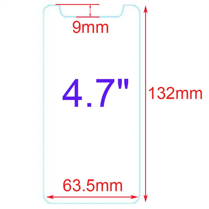 Универсальное закаленное Стекло для Vertex 4,3 4,5 4,7 5,0 5,3 5,5 дюймовый телефонный корпус Экран Защитная пленка для Vertex Impress Орел Лев 3g 4G