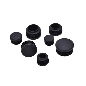 

16-35mm Plastic Pipe End Blanking Caps Bung Tube Insert Plugs Round 10 Pcs/lot
