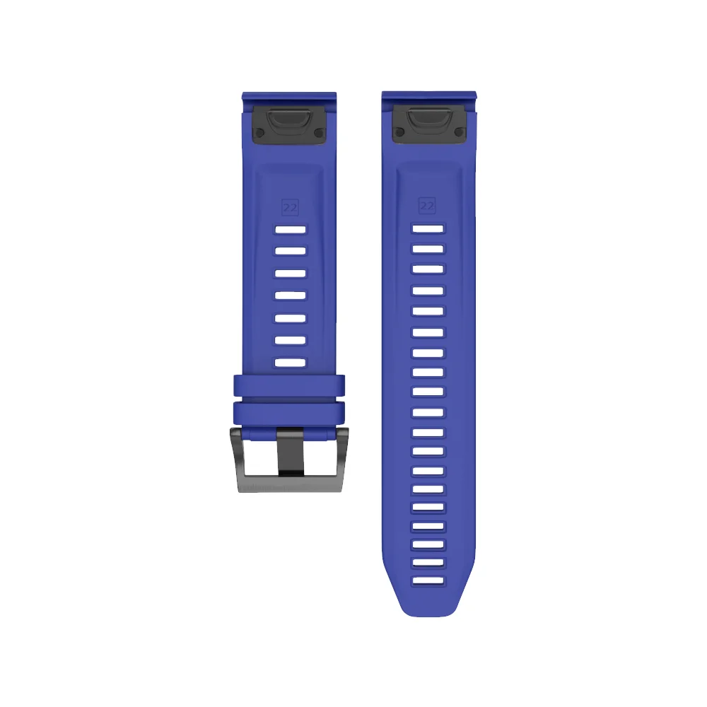 Royalblue 22 мм ремень для Garmin Fenix 5 Plus Смарт-часы ремень силиконовый браслет ремешок для часов браслет для Garmin Fenix 5 Plus - Цвет: Royalblue