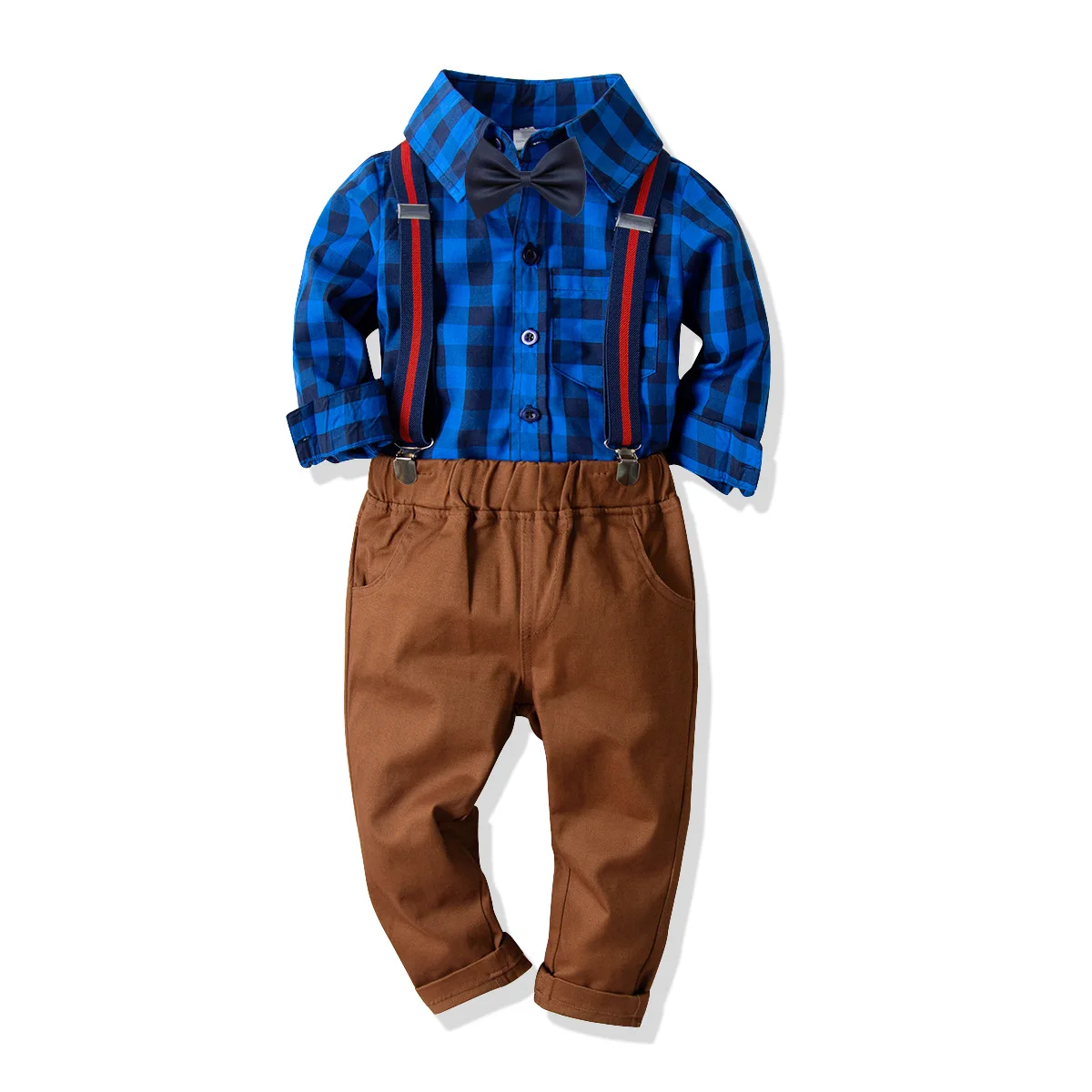 

Baby Boy Clothing 2pcs gentleman suit Children Clothing kids Party Wedding Suits toddler boy clothes Party Costume