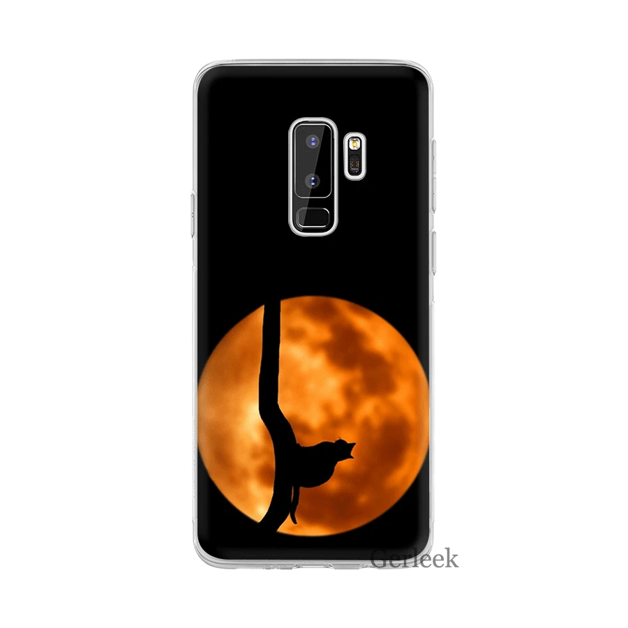 Чехол Desxz Black cat для Samsung galaxy J1 J2 J3 J5 J7 J6 Prime защитный чехол|Чехлы-накладки| |