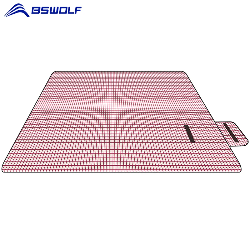 

BSWolf Foldable Picnic Mat Wateproof Outdoor Camping Beach Picnic Mat Outdoor Blanket Cover Moistureproof Camping Mat
